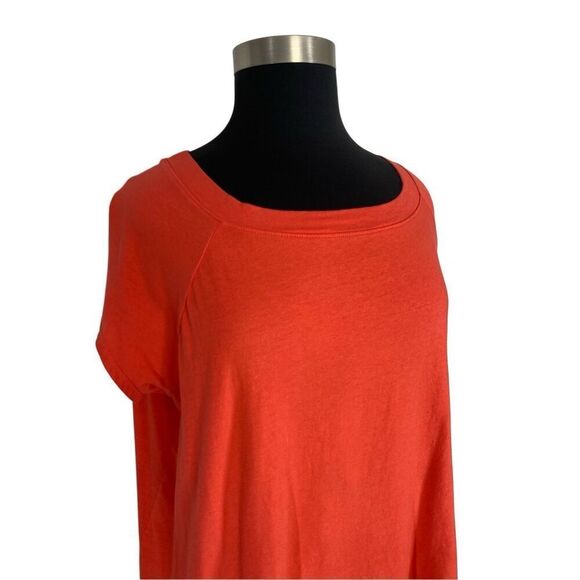 ModCloth 3X Watermelon Red Short Sleeve Top T-Shirt Retro 50s - Picture 2 of 7